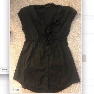 Cynthia Steffe black blouse size 2